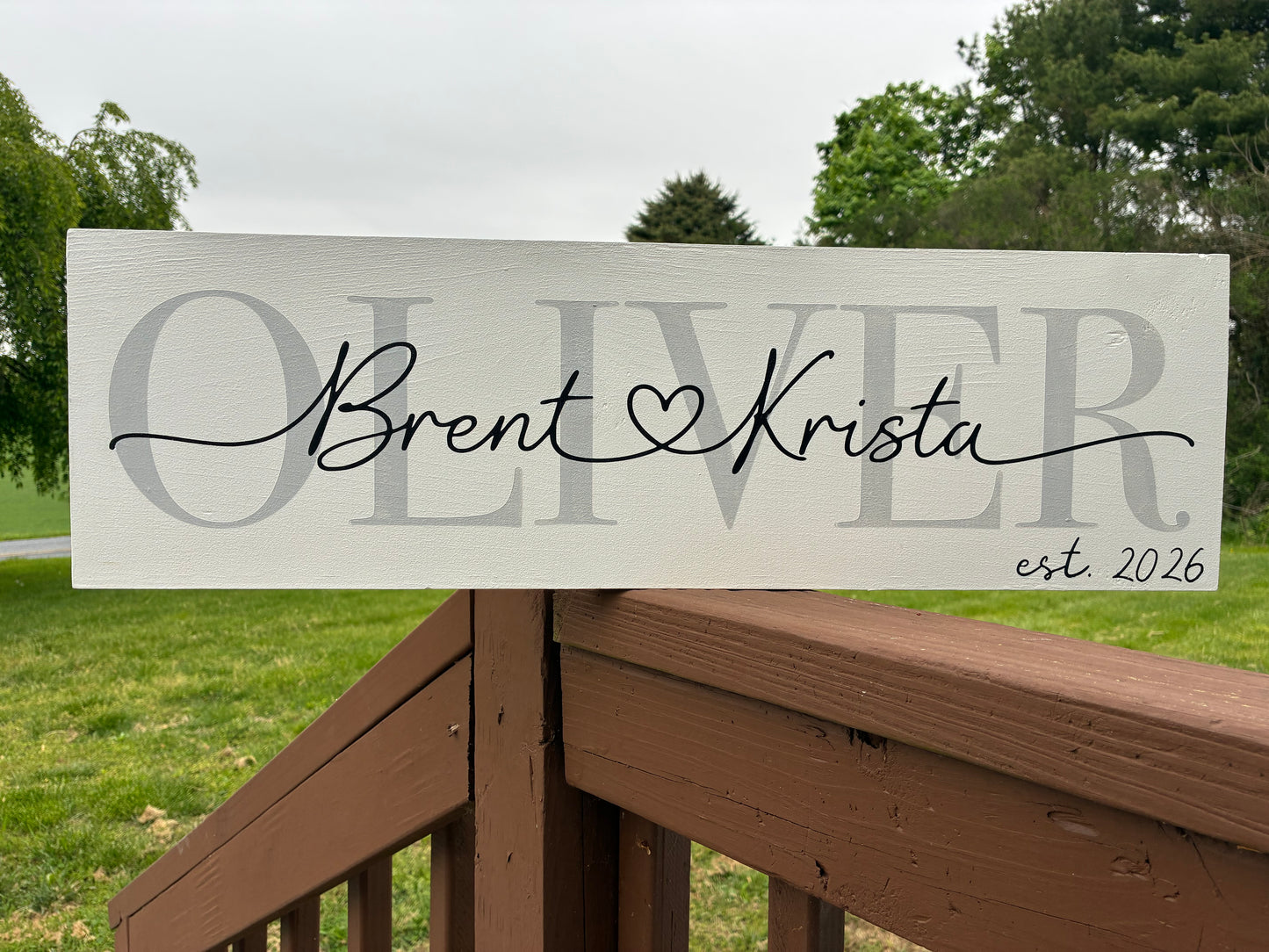 Wedding Name Signs