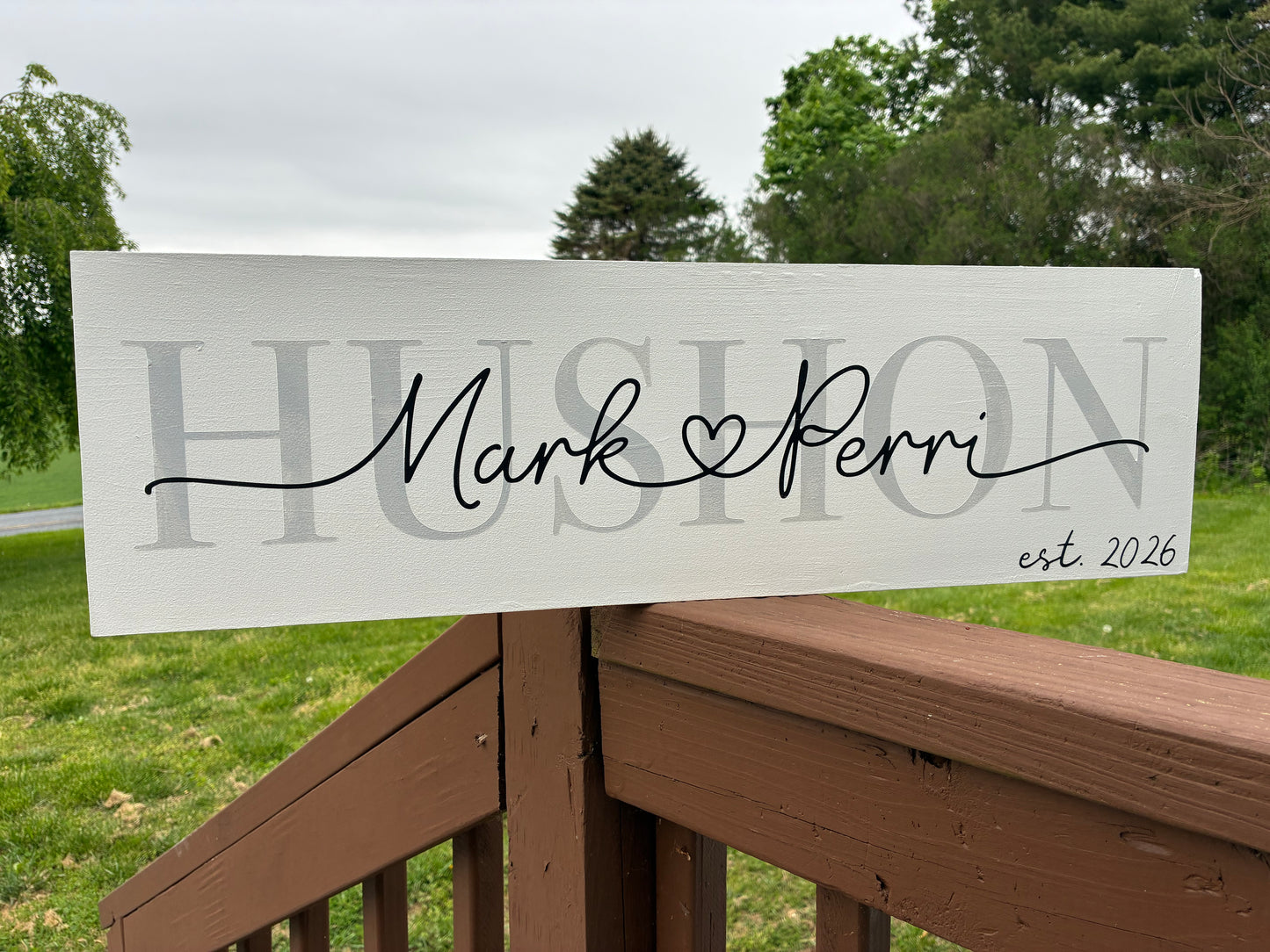 Wedding Name Signs