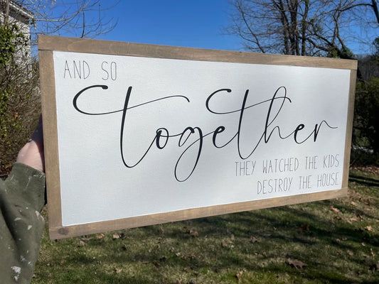 Together They Watched The House Get Destroyed